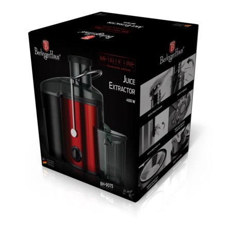 SOKOWIRÓWKA BERLINGER HAUS METALLIC LINE BURGUNDY BH-9075