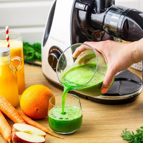 SOKOWIRÓWKA WOLNOOBROTOWA 150W DO OWOCÓW I WARZYW COLD PRESS KLAUSBERG KB-7864