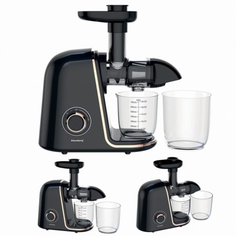 SOKOWIRÓWKA WOLNOOBROTOWA 150W DO OWOCÓW I WARZYW COLD PRESS KLAUSBERG KB-7867