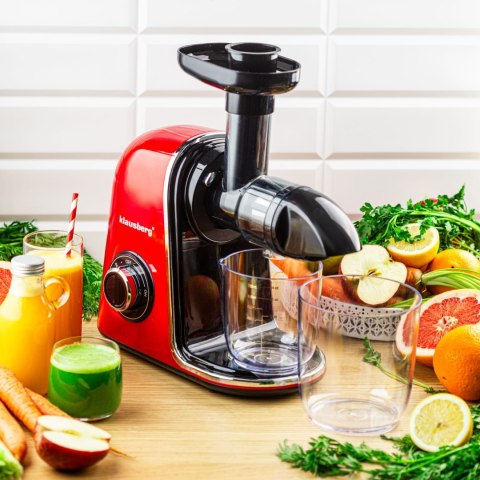 SOKOWIRÓWKA WOLNOOBROTOWA 150W DO OWOCÓW I WARZYW COLD PRESS KLAUSBERG KB-7870