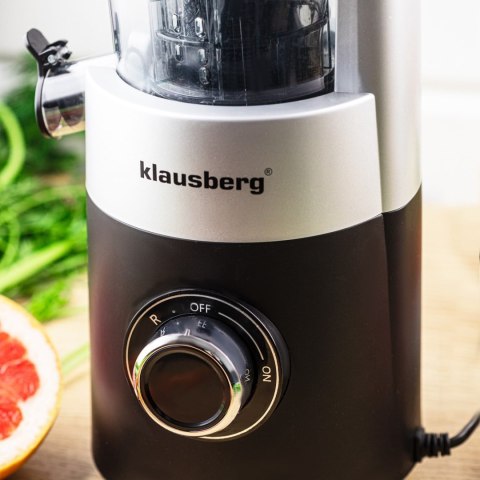 SOKOWIRÓWKA WOLNOOBROTOWA 180W DO OWOCÓW I WARZYW COLD PRESS KLAUSBERG KB-7871