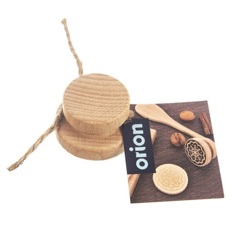 Stempel do dekorowania ciastek dekorator drewniany płatek śniegu ORION 127441