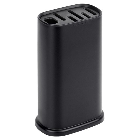 Stojak na noże kuchenne organizer blok pojemnik czarny z przegródkami EXCELLENT HOUSEWARE 229168