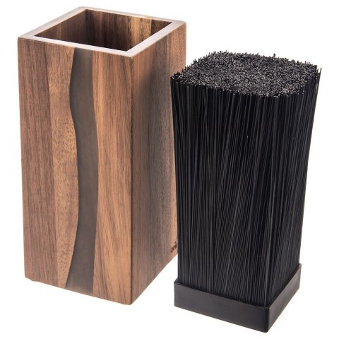 Stojak na noże kuchenne organizer blok pojemnik drewniany RIVER ORION 154306