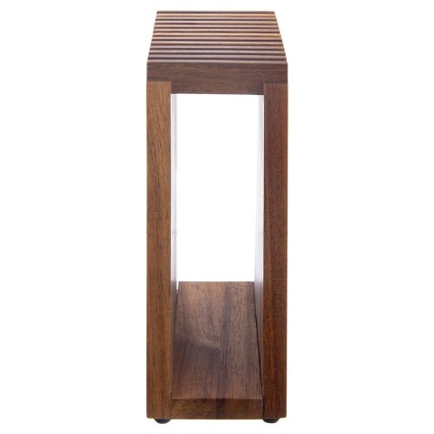 Stojak na noże kuchenne organizer blok pojemnik z przegródkami drewniany ORION 154313