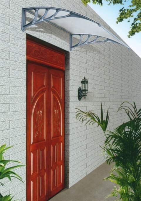 Daszek plastikowy Miro 100x150cm czarny