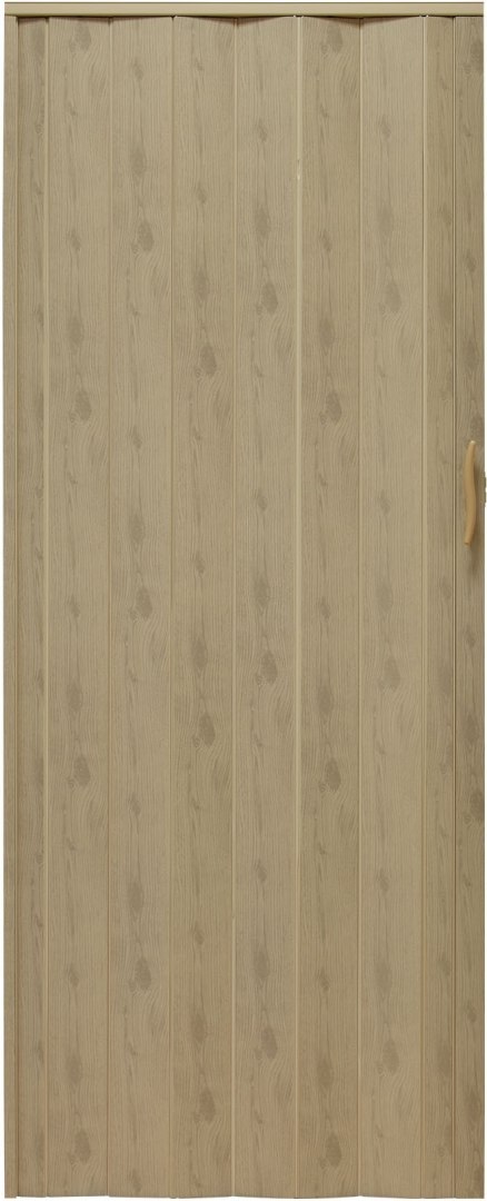 Drzwi harmonijkowe 001P WIĄZ MAT G - 90 cm