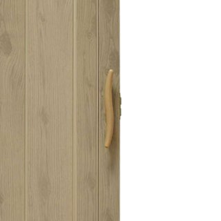 Drzwi harmonijkowe 001P WIĄZ MAT G - 90 cm