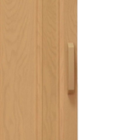 Drzwi harmonijkowe 004 02 jasny dąb 90 cm