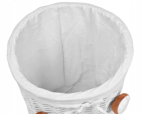 Kosz wiklinowy Miś 40L