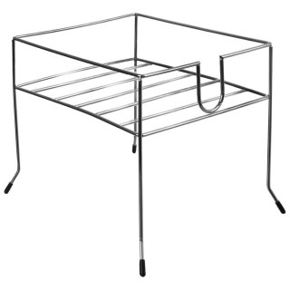 STOJAK POD SŁÓJ SŁOIK Z KRANIKIEM STALOWY ORION 540590