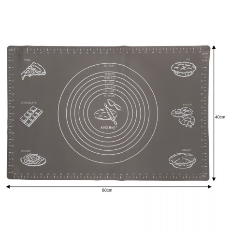 STOLNICA SILIKONOWA 60x40cm MATA KUCHENNA KINGHOFF KH-1627