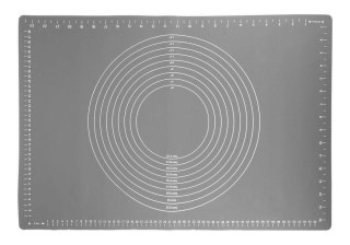 STOLNICA SILIKONOWA 60*40CM MATA KUCHENNA SZARA BRUNBESTE BB-1511