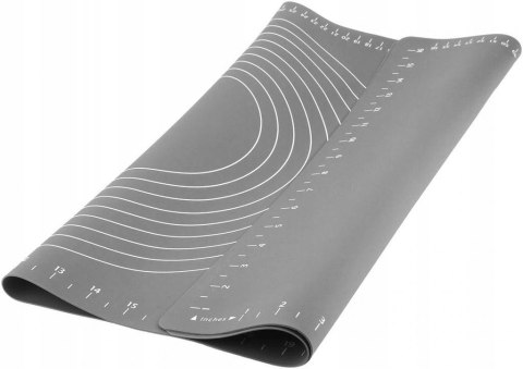STOLNICA SILIKONOWA 60*40CM MATA KUCHENNA SZARA BRUNBESTE BB-1511