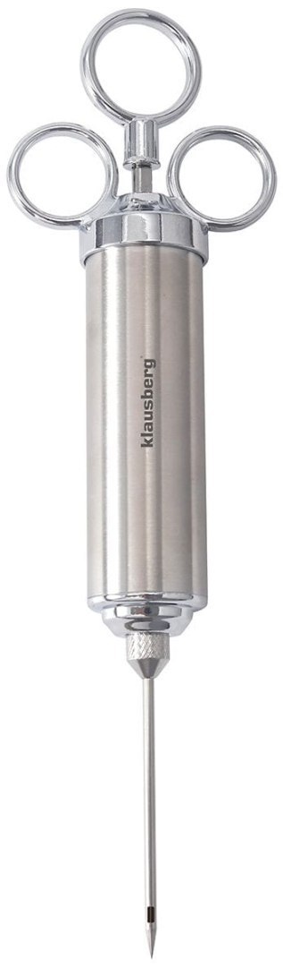 STRZYKAWKA DO MARYNOWANIA PEKLOWANIA MIĘSA 60ML STALOWA KLAUSBERG KB-7842