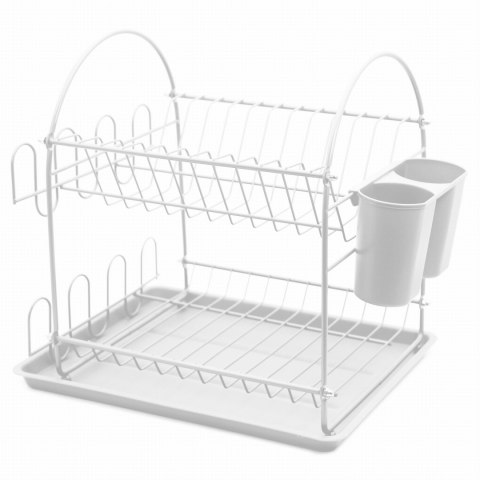 SUSZARKA DO NACZYŃ 32 X 32 X 26CM BRUNBESTE BB-3566 BIAŁA