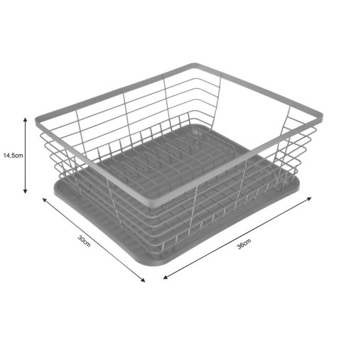 SUSZARKA DO NACZYŃ 36 x 30 x 14,5cm KINGHOFF KH-1715