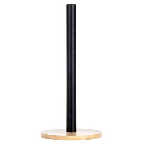 Stojak na ręcznik papierowy kuchenny XXL metalowy czarny VILDE 229099