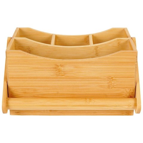 Stojak na sztućce sosy przyprawy organizer bambusowy grillowy VILDE 229068