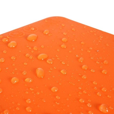 Stolnica do ciasta silikonowa mata kuchenna gruba pomarańczowa 40x30cm SILLINIE ORION 750367