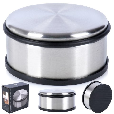 Stoper do drzwi stalowy odbojnik odbój ogranicznik ciężki 11.5x5cm EXCELLENT HOUSEWARE 569928