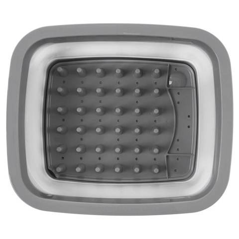 Suszarka do naczyń na naczynia stojąca składana silikonowa 37x31.5x14.5cm ORION 720809