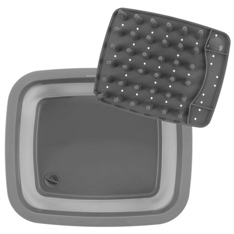 Suszarka do naczyń na naczynia stojąca składana silikonowa 37x31.5x14.5cm ORION 720809