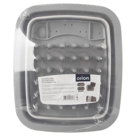 Suszarka do naczyń na naczynia stojąca składana silikonowa 37x31.5x14.5cm ORION 720809