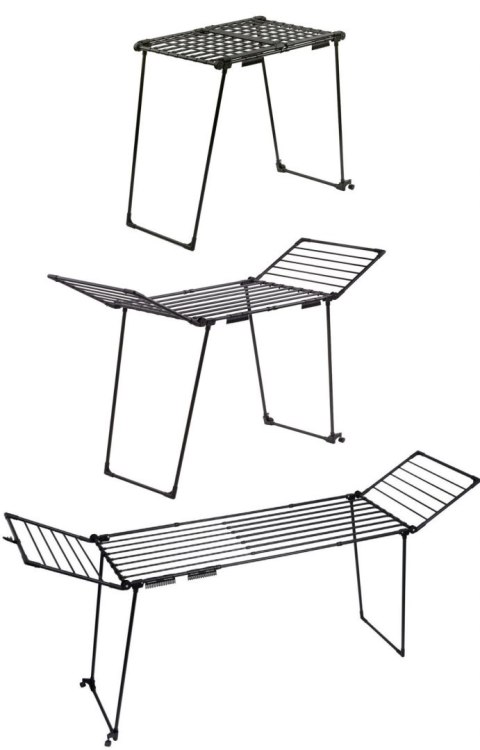 SUSZARKA DO PRANIA UBRAŃ I BIELIZNY BALKONOWA TELESKOPOWA XXL 2 SKRZYDŁA 27MB BRUNBESTE BB-3904