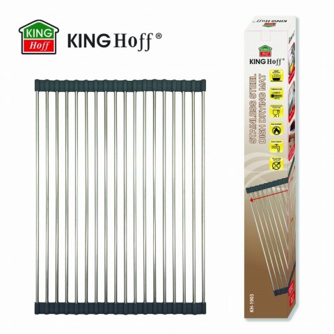 SUSZARKA OCIEKACZ KRATKA STALOWA NA ZLEWOZMYWAK 45 X 32CM KINGHOFF KH-1903