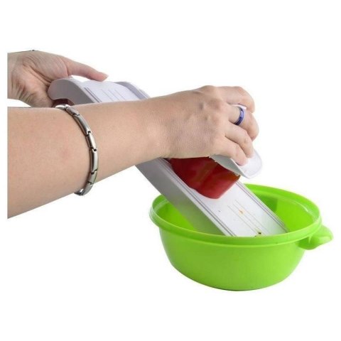 SZATKOWNICA DO WARZYW OWOCÓW TARKA MASZYNKA MANDOLINA WYMIENNE WKŁADKI ORION 130485