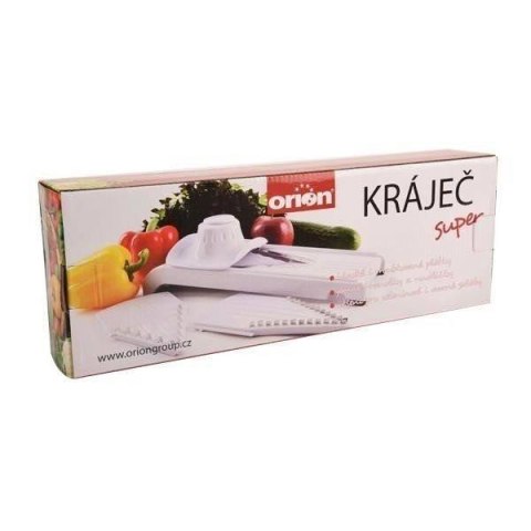 SZATKOWNICA DO WARZYW OWOCÓW TARKA MASZYNKA MANDOLINA WYMIENNE WKŁADKI ORION 130485