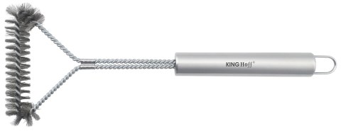 SZCZOTKA DO CZYSZCZENIA GRILLA, STAL NIERDZEWNA, KINGHOFF KH-1915