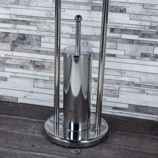 SZCZOTKA TOALETOWA DO WC Z UCHWYTEM NA PAPIER KINGHOFF KH-3221