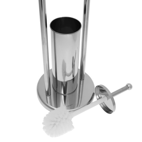 SZCZOTKA TOALETOWA DO WC Z UCHWYTEM NA PAPIER KINGHOFF KH-3221