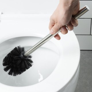 Szczotka do mycia WC toalety ubikacji czarna zapasowa 35cm VILDE 568009