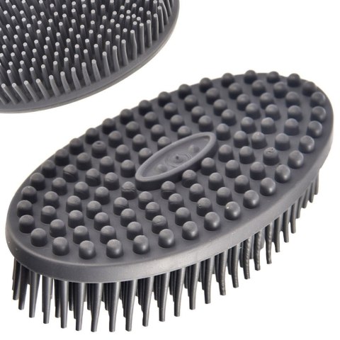 Szczotka silikonowa dwustronna kuchenna do masażu zmywak uniwersalna ORION 710497