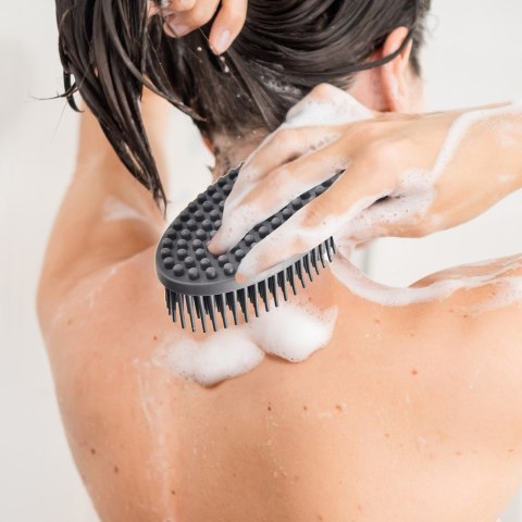 Szczotka silikonowa dwustronna kuchenna do masażu zmywak uniwersalna ORION 710497