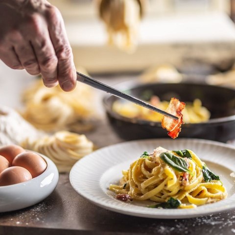 Szczypce kuchenne stalowe 30cm ORION 143906