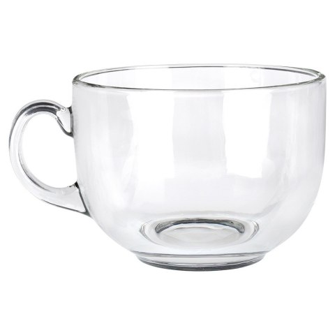 Szklanka do kawy i herbaty z uchem duża 650ml XXL ORION 129489