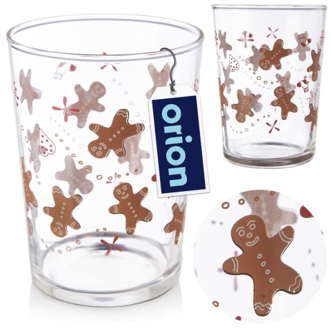 Szklanka do napojów świąteczna PIERNICZEK 500ml ORION 129346