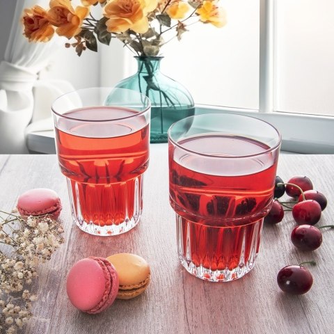 Szklanka do napojów uniwersalna 320ml szklana ORION 129345