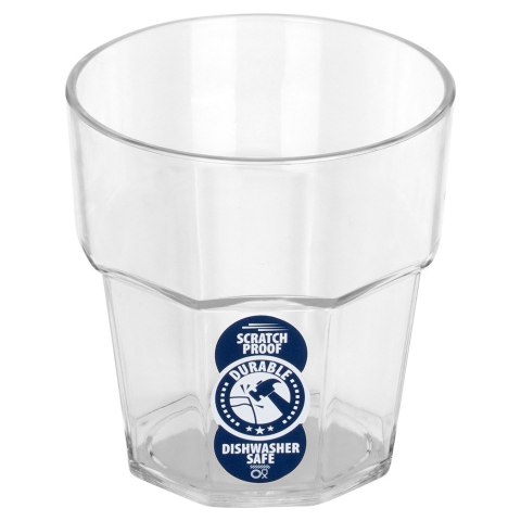 Szklanka plastikowa nietłukąca akrylowa 275ml VILDE 139805