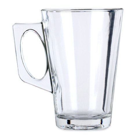 Szklanki do kawy latte macchiato 255ml 6 szt zestaw szklanek komplet VILDE 139614