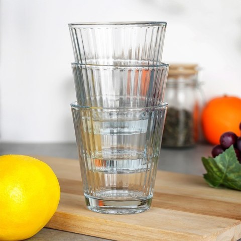 Szklanki do napojów 220ml 3 sztuki zestaw szklanek komplet EXCELLENT HOUSEWARE 139634