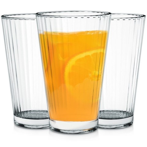 Szklanki do napojów 270ml 3 sztuki zestaw szklanek komplet EXCELLENT HOUSEWARE 139633