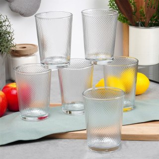 Szklanki do napojów wysokie 425ml 6 sztuk zestaw szklanek komplet EXCELLENT HOUSEWARE 139778