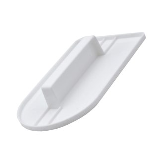 Szpatuła cukiernicza do ciasta tortów płaska plastikowa biała BRUNBESTE BB-1694