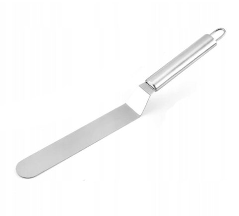 Szpatuła cukiernicza do krojenia serwowania ciasta tortu nóż metalowa 26CM BRUNBESTE BB-3075