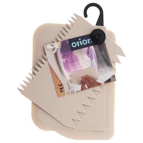 Szpatuła cukiernicza kuchenna nóż łopatka gładka ząbkowana 3-ele ORION 142843